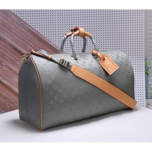 Monogram Titanium Keepall Bandouliere 50 M43886