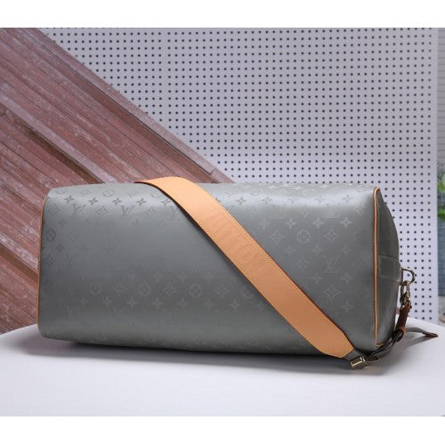 Monogram Titanium Keepall Bandouliere 50 M43886