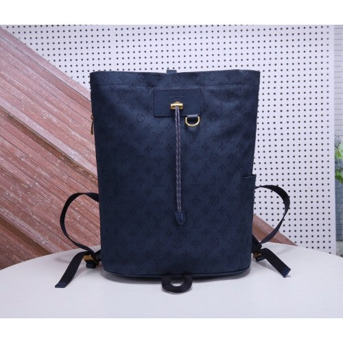 CHALK BACKPACK Monogram Denim M44617