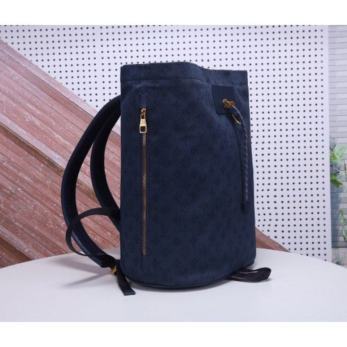 CHALK BACKPACK Monogram Denim M44617