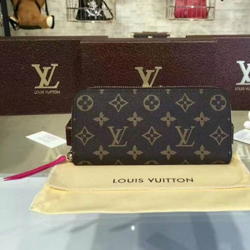M42119 Clemence Wallet Monogram Canvas