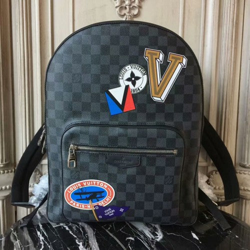 Josh Backpack N64424 Damier Graphite Canvas