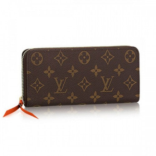 M60743 Clemence Wallet Monogram Canvas