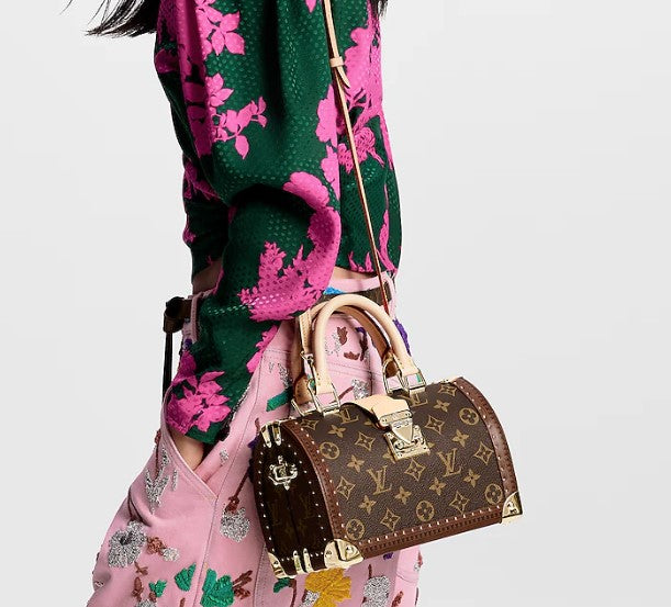 M44602 Monogram Speedy Trunk.