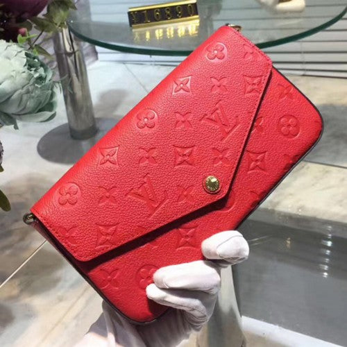 M64065 Pochette Felicie Chain Wallet Monogram Empreinte Leather