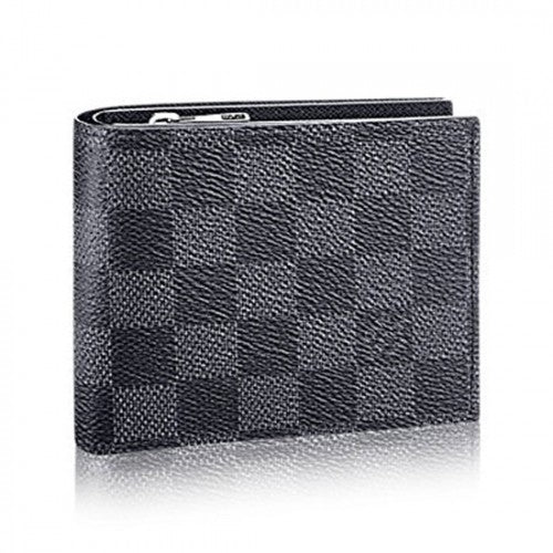 N41635 Amerigo Wallet Damier Graphite Canvas