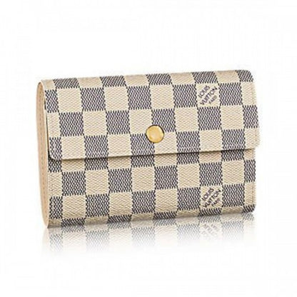 N63068 Alexandra Wallet Damier Azur Canvas