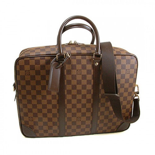 N41122 Porte-Documents Voyage GM Briefcase Damier Ebene Canvas