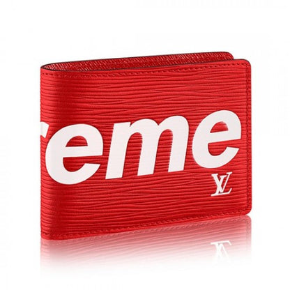 Supreme Slender Wallet M67717 Epi Leather