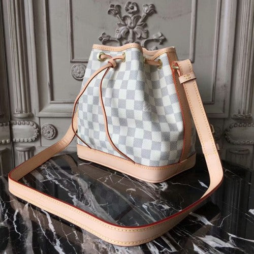 N41220 Noe BB Shoulder Bag Damier Azur Canvas