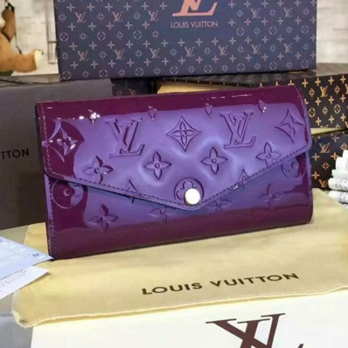 M90150 Sarah Wallet Monogram Vernis