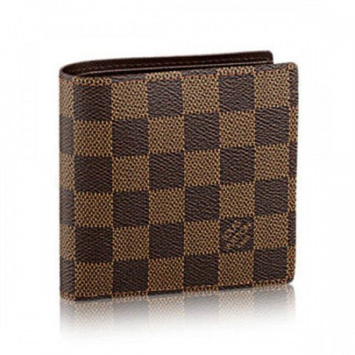 N61675 Marco Wallet Damier Ebene Canvas