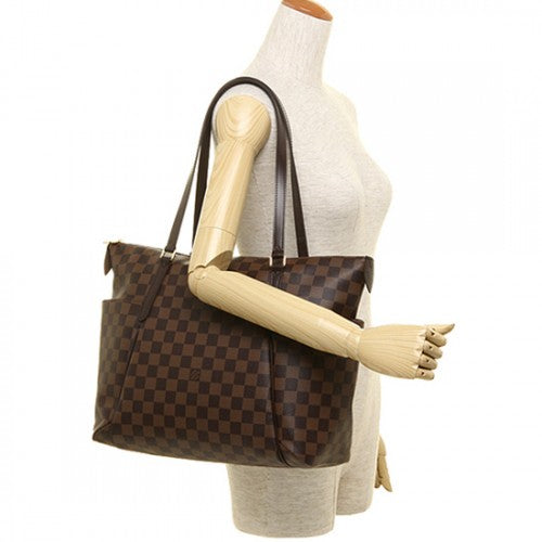 N41281 Totally MM Shoulder Bag Damier Ebene Canvas