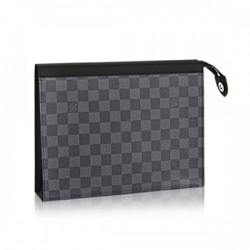 N41696 Pochette Voyage MM Damier Graphite Canvas