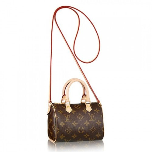 M61252 Nano Speedy Crossbody Bag Monogram Canvas