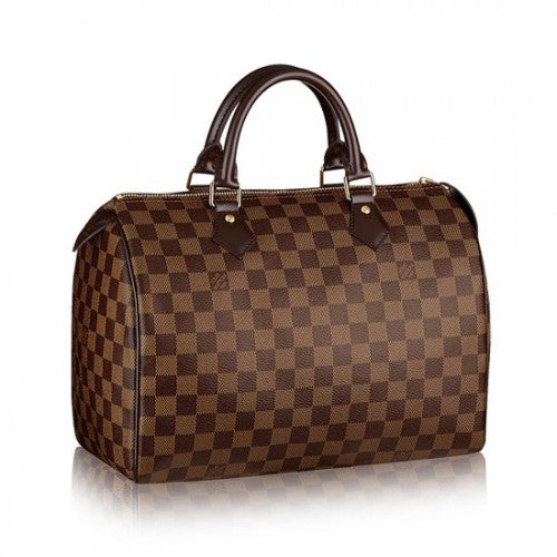 N41364 Speedy 30 Tote Bag Damier Ebene Canvas