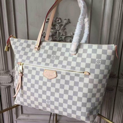 Lena MM N44040 Damier Azur Canvas