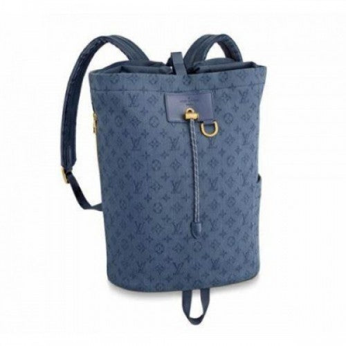 CHALK BACKPACK Monogram Denim M44617