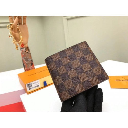 N61675 Marco Wallet Damier Ebene Canvas