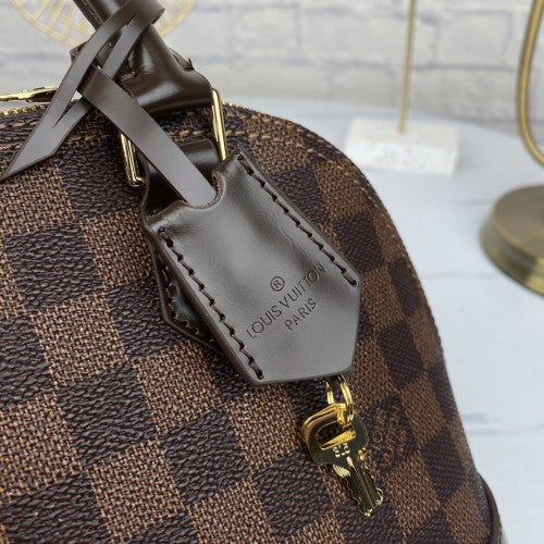 N41221 Alma BB Tote Bag Damier Ebene Canvas