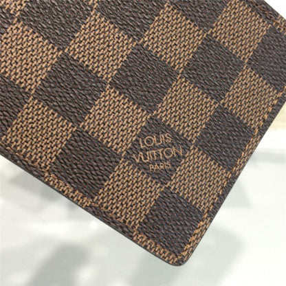 N60895 Multiple Wallet Damier Ebene Canvas