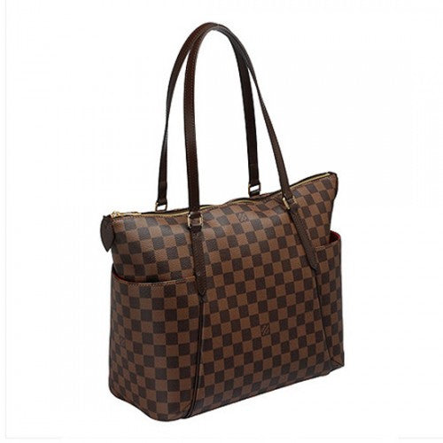 N41281 Totally MM Shoulder Bag Damier Ebene Canvas