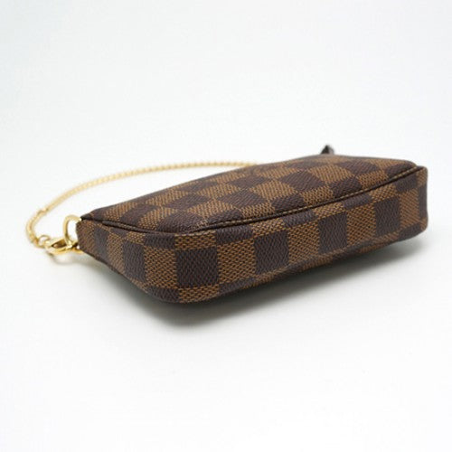 N58009 Mini Pochette Accessoires Damier Ebene Canvas