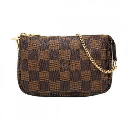 N58009 Mini Pochette Accessoires Damier Ebene Canvas