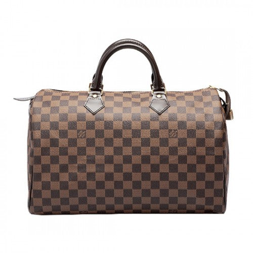 N41363 Speedy 35 Tote Bag Damier Ebene Canvas