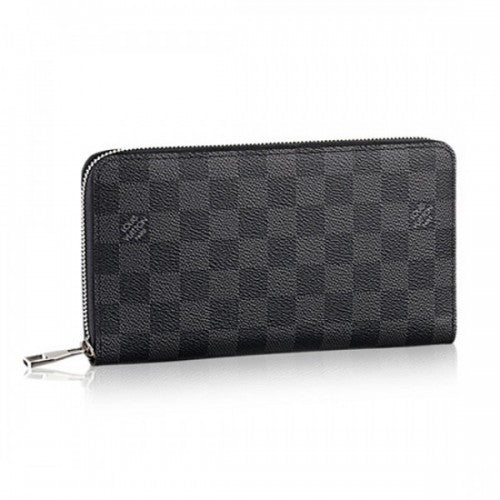 N63077 Zippy Organiser Damier Graphite Canvas