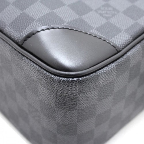 N41123 Porte-Documents Voyage GM Briefcase Damier Graphite Canvas