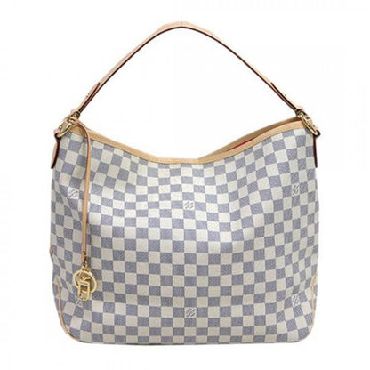 N41448 Delightful MM Hobo Bag Damier Azur Canvas