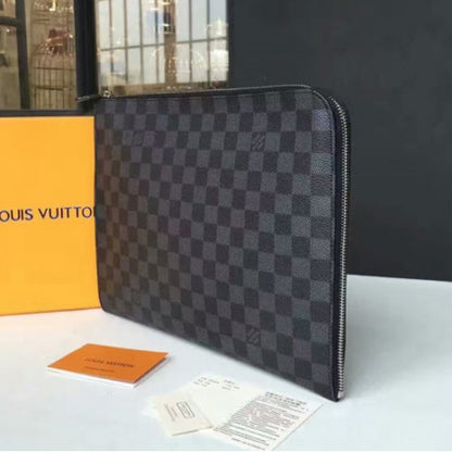 N41501 Pochette Jour GM Damier Graphite Canvas