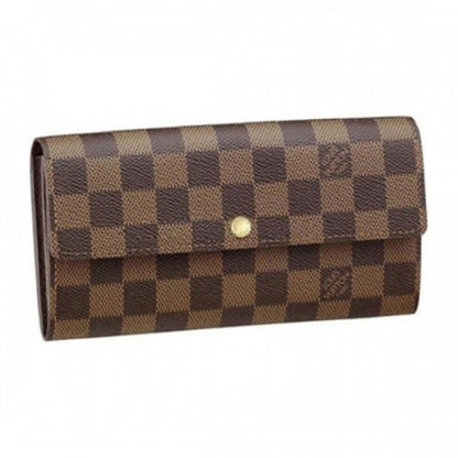 N61734 Sarah Wallet Damier Ebene Canvas