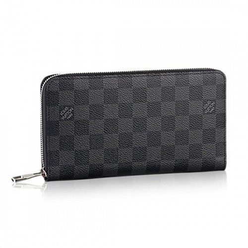 N63077 Zippy Organiser Damier Graphite Canvas