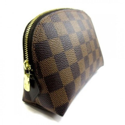 N47516 Cosmetic Pouch Damier Ebene Canvas