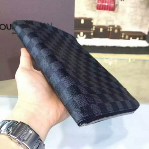 N41502 Pochette Jour PM Damier Graphite Canvas