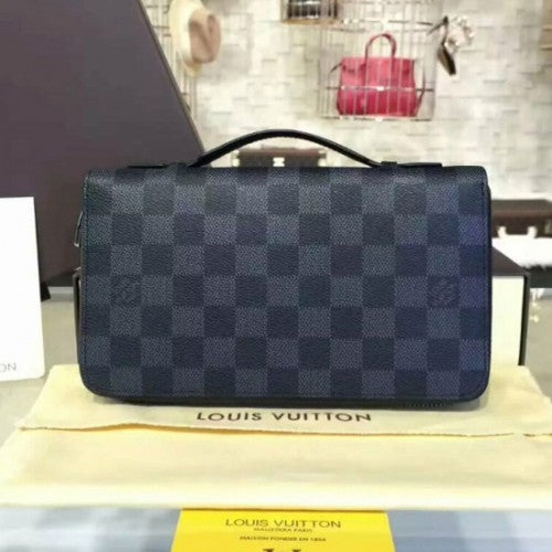 N41503 Zippy XL Wallet Damier Gaphite Canvas