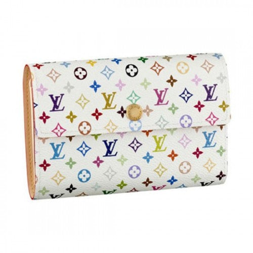 M60083 Alexandra Wallet Monogram Multicolore Canvas