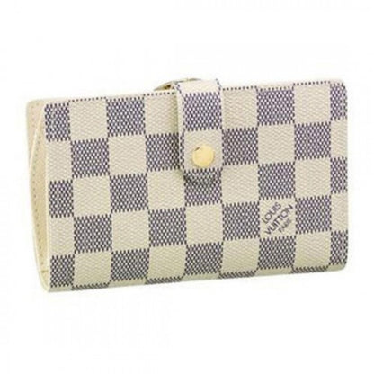 N61676 French Purse Damier Azur Canvas