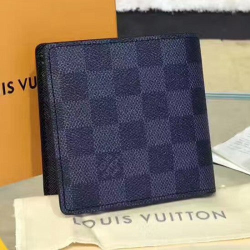 N62664 Marco Wallet Damier Graphite Canvas