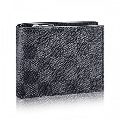 N41635 Amerigo Wallet Damier Graphite Canvas