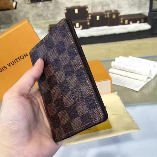 N60189 Passport Cover Damier Ebene Canvas