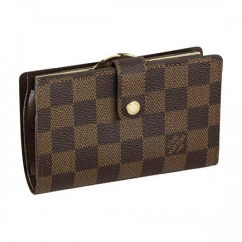 N61674 French Purse Damier Ebene Canvas