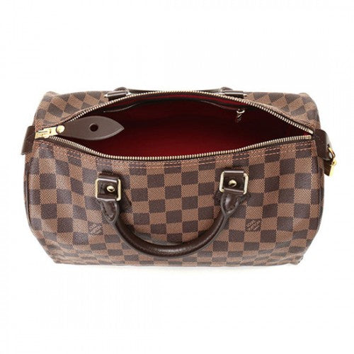 N41364 Speedy 30 Tote Bag Damier Ebene Canvas