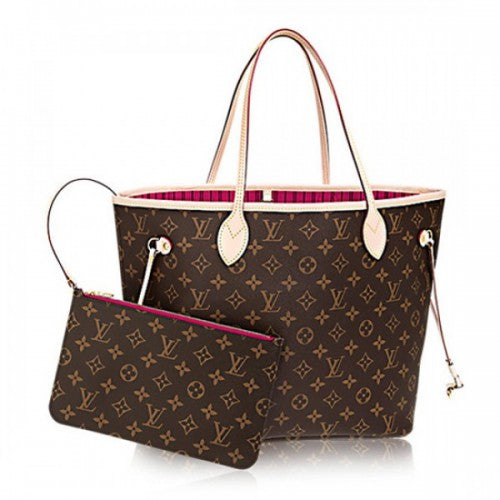 M41178 Neverfull MM Shoulder Bag Monogram Canvas