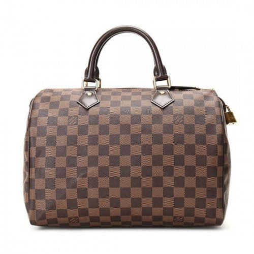 N41364 Speedy 30 Tote Bag Damier Ebene Canvas