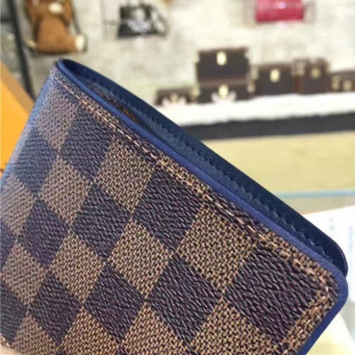 N63167 Multiple Wallet Damier Ebene Canvas