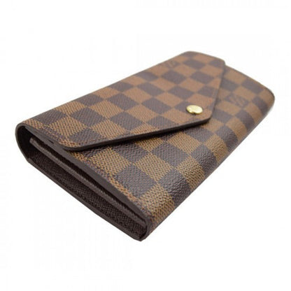 N63209 Sarah Wallet Damier Ebene Canvas