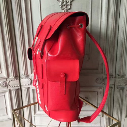 Supreme M53414 Christopher PM Backpack Epi Leather